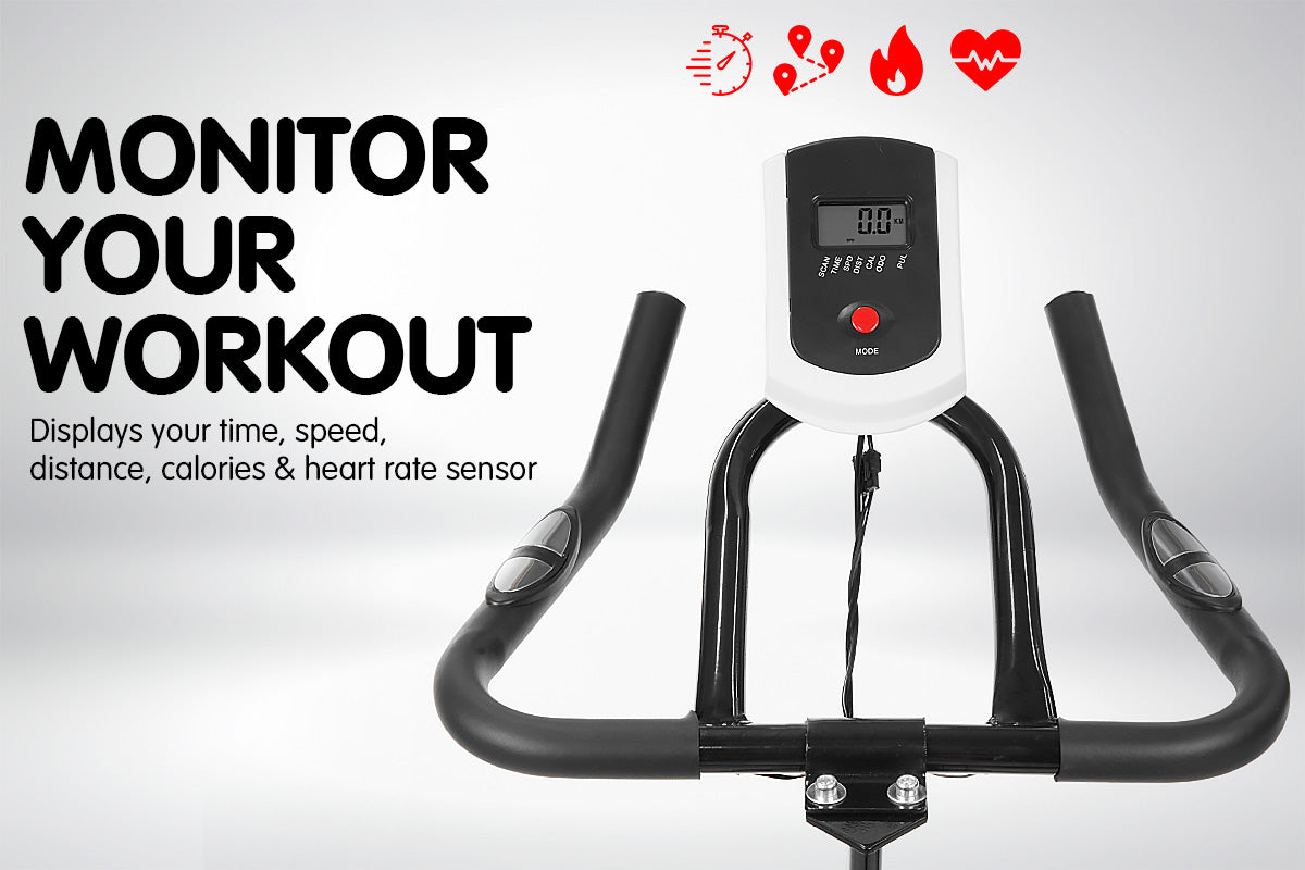 Spinning Bike Heimtrainer – Profi Flywheel Fahrrad für Zuhause – Bild 3