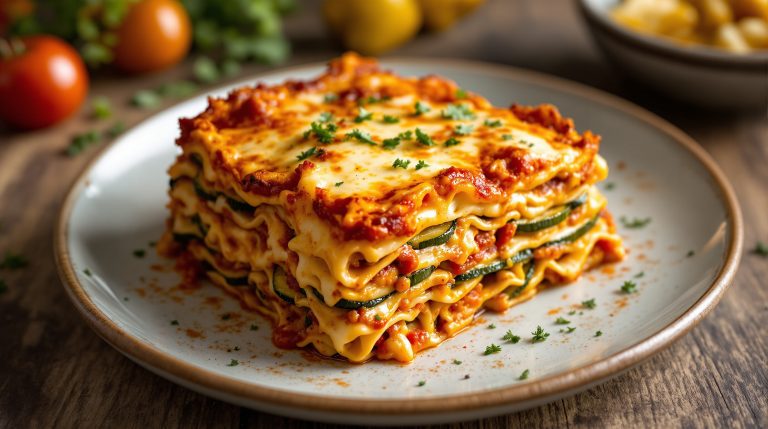 Gemüse-Lasagne