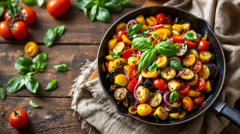 Mediterrane Gemüsepfanne