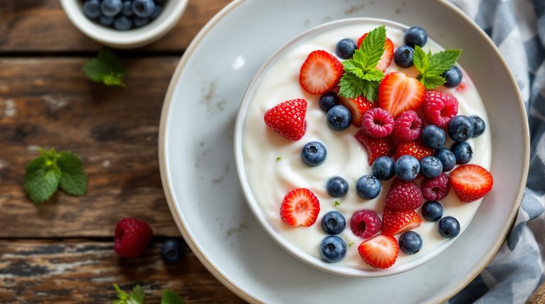 Skyr mit Beeren