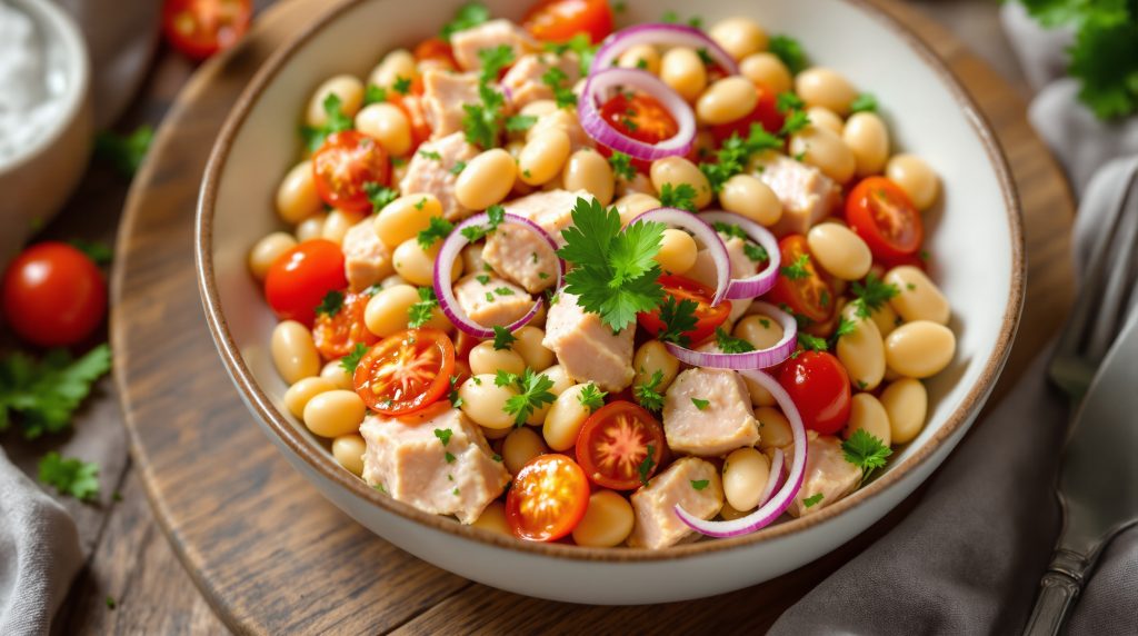 10-Minuten-Thunfisch-Bohnen-Salat