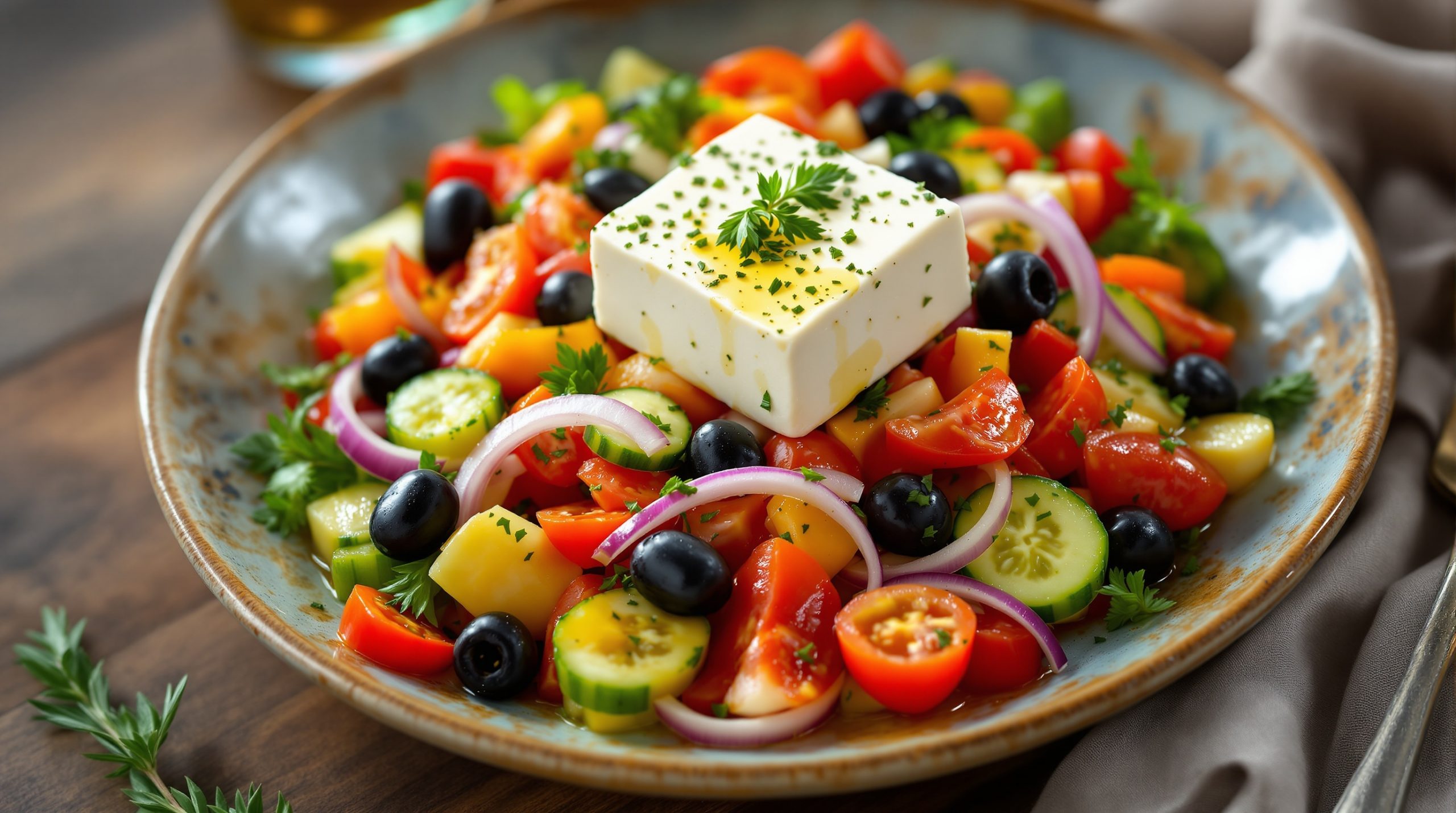 Griechischer Bauernsalat