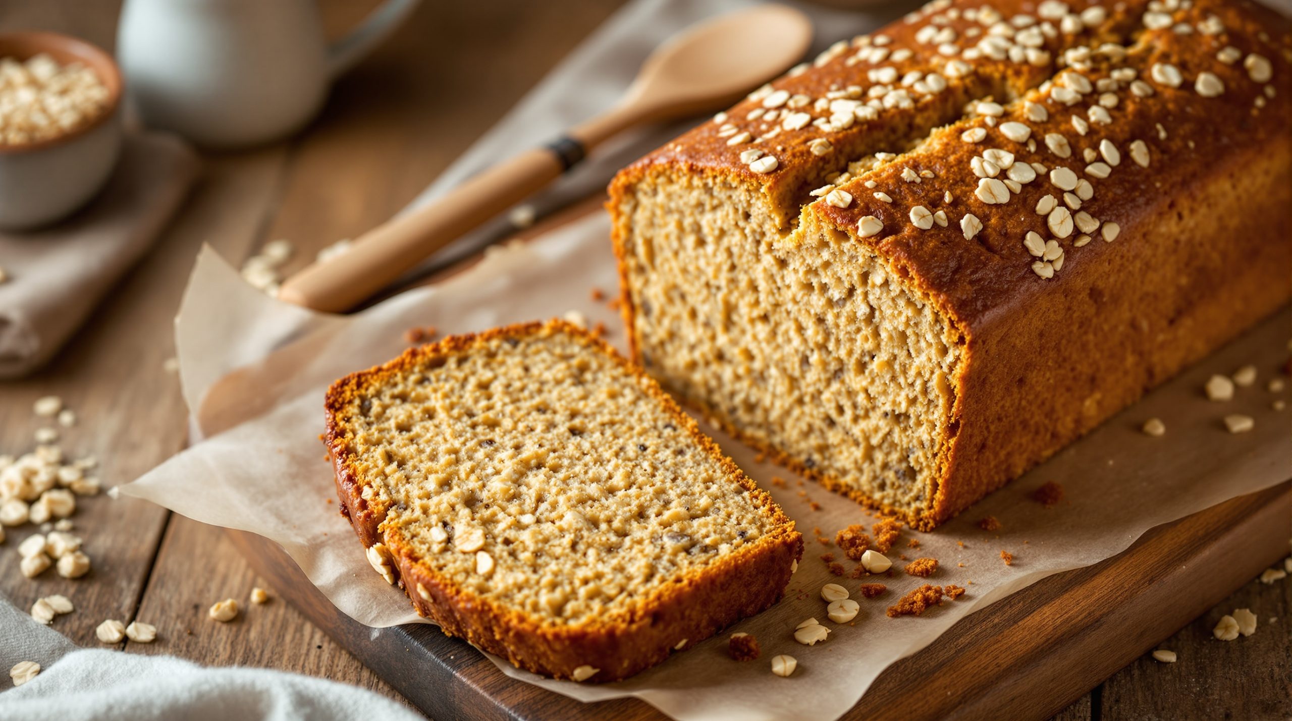 Haferflocken-Bananenbrot
