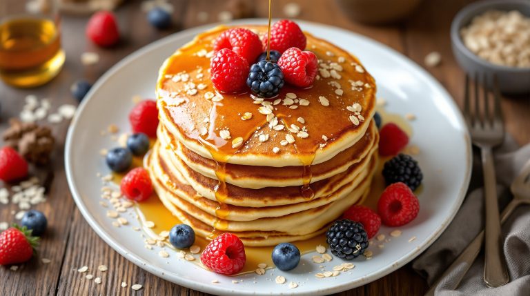 Haferflocken-Pfannkuchen