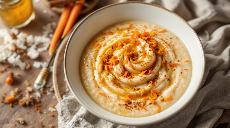 Karotten-Porridge mit Zimt