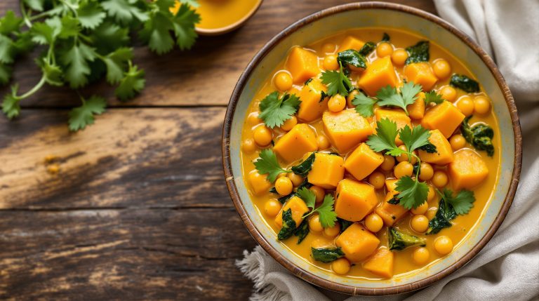 Süßkartoffel-Curry