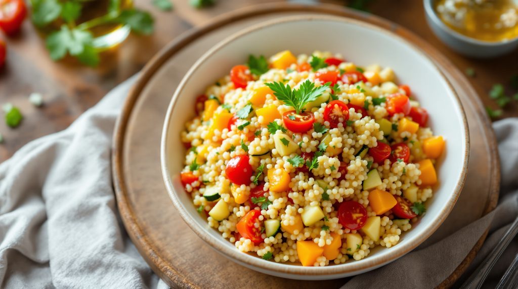 10-Minuten-Couscous mit Gemüse