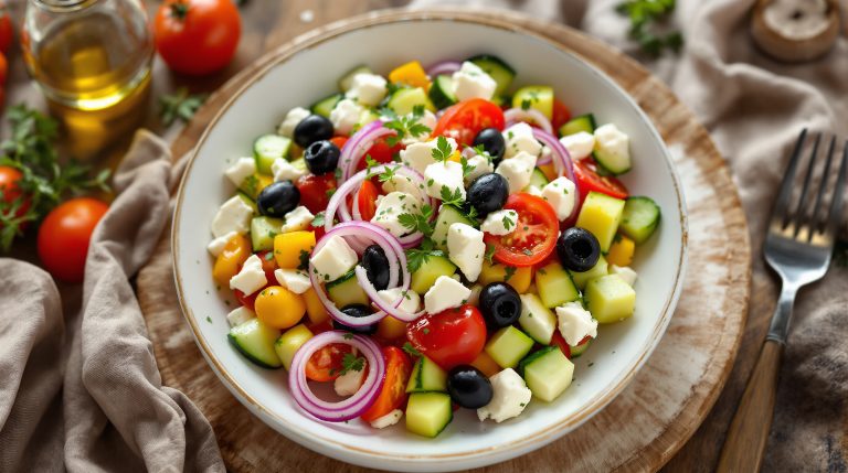 10-Minuten-Griechischer-Salat
