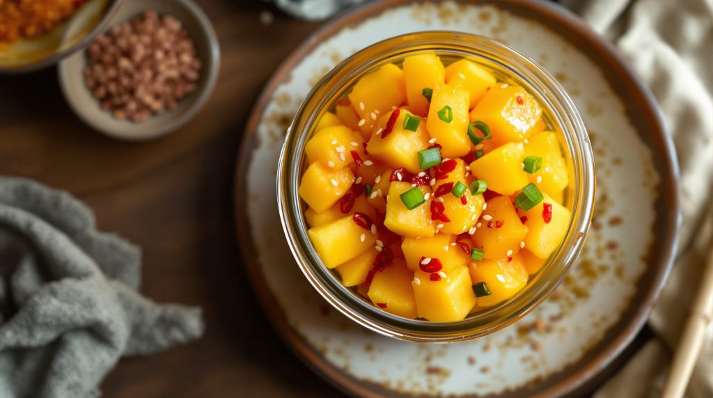 Ananas-Kimchi