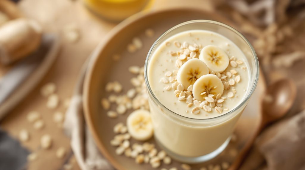 Buttermilch-Smoothie mit Banane