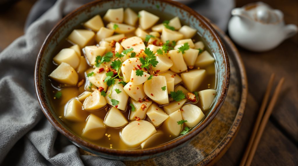 Fermentierte Bambussprossen