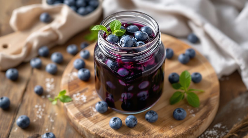 Fermentierte Blaubeeren