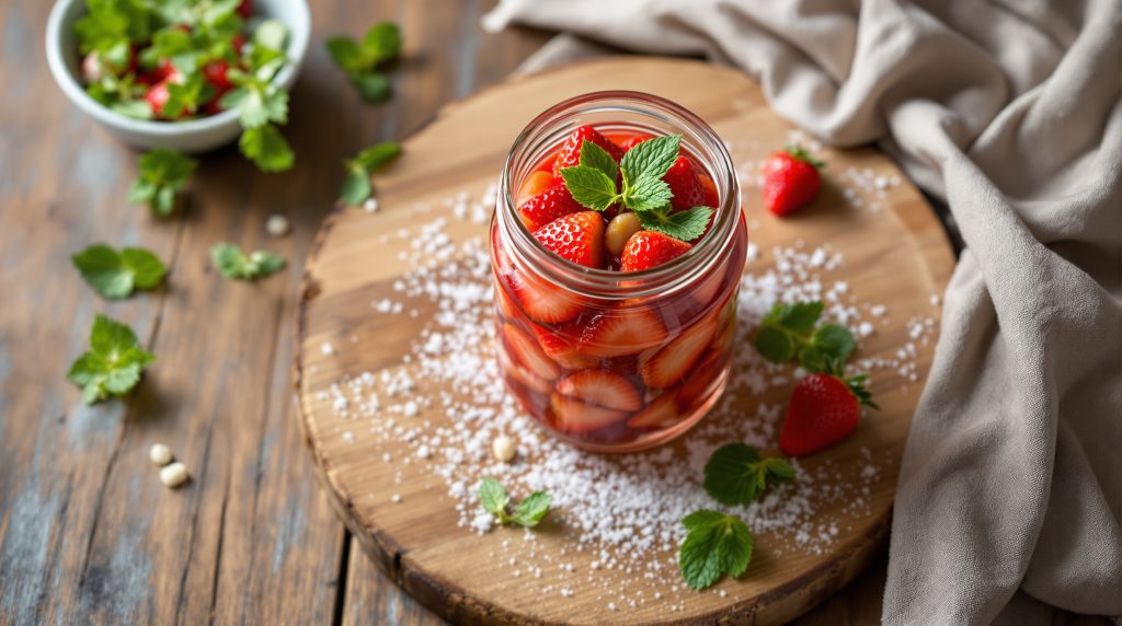 Fermentierte Erdbeeren