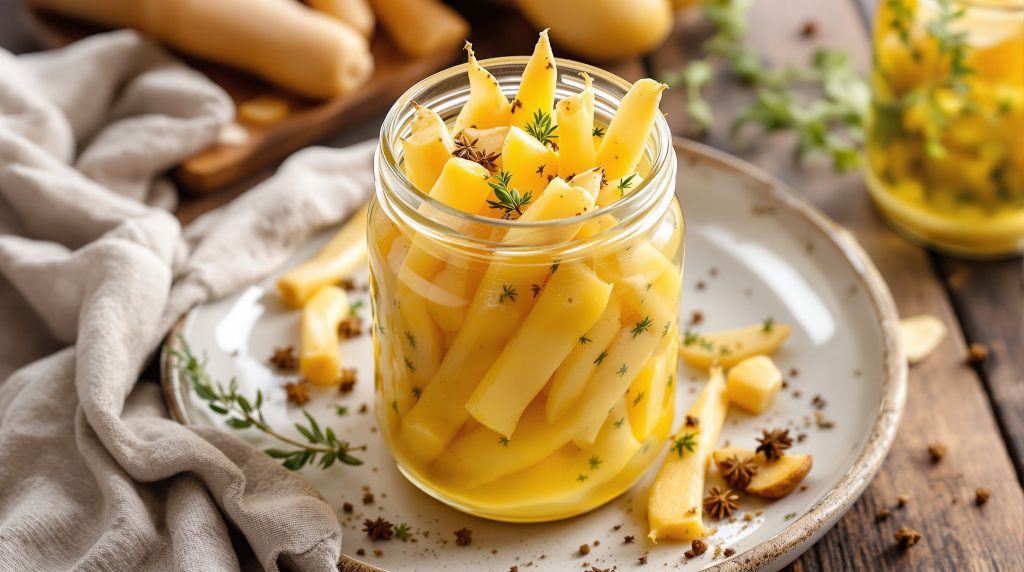 Fermentierte Pastinaken