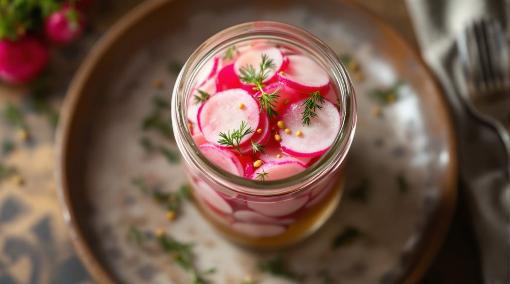 Fermentierte Radieschen