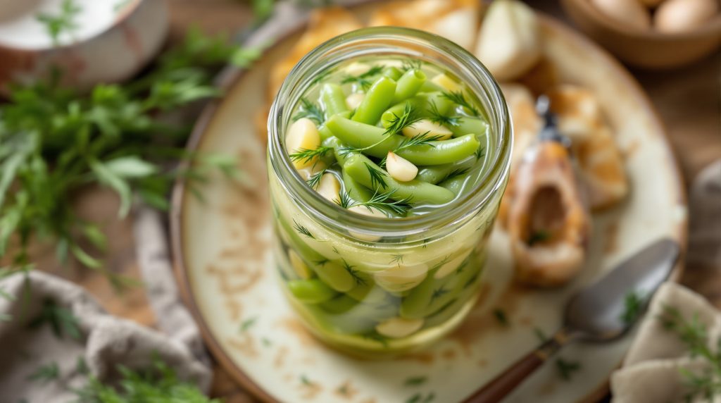 Fermentierte grüne Bohnen