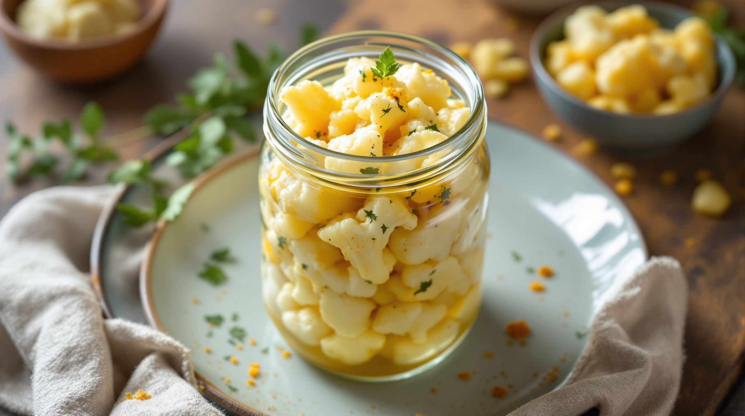 Fermentierter Blumenkohl
