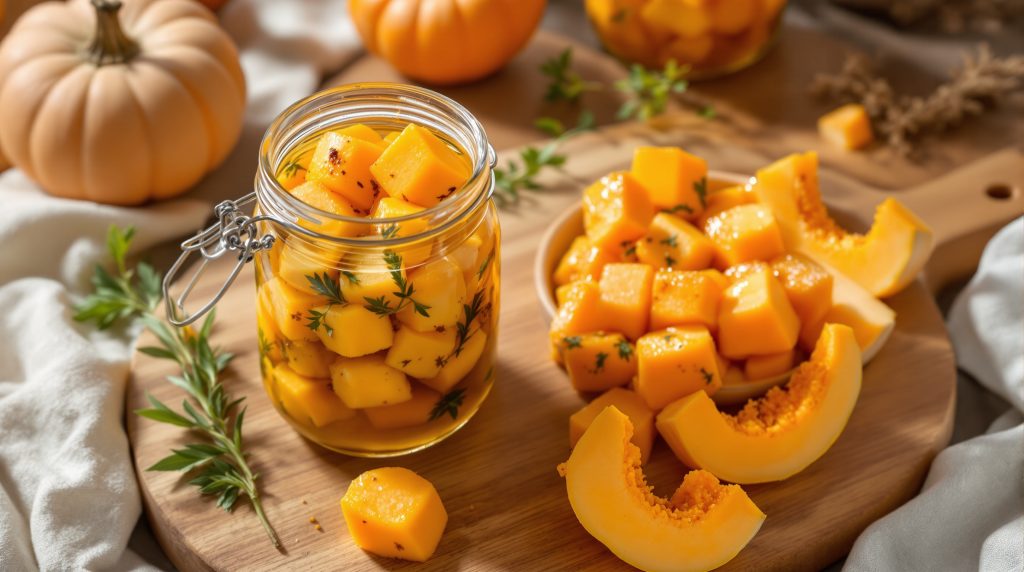 Fermentierter Kürbis