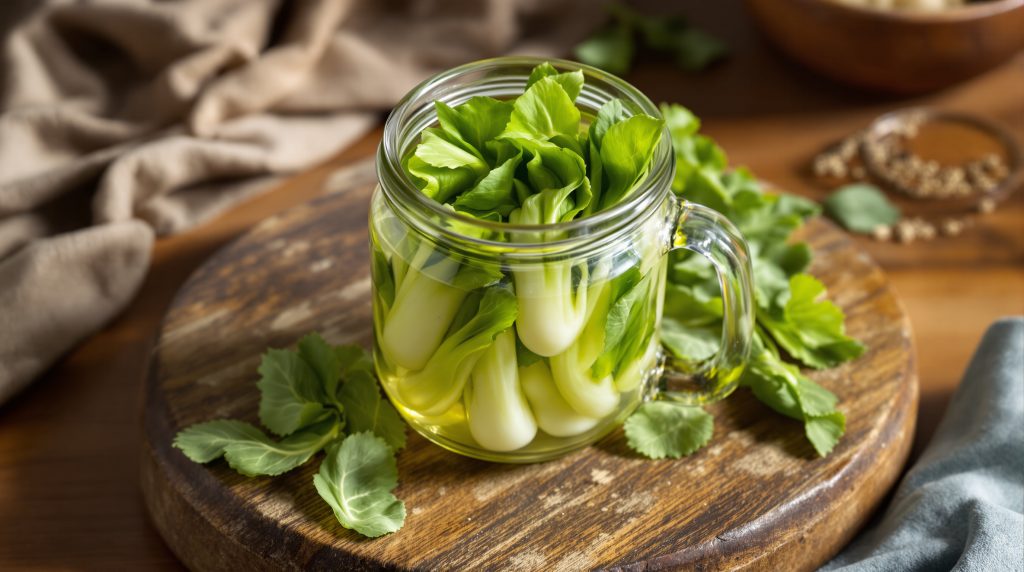Fermentierter Pak Choi