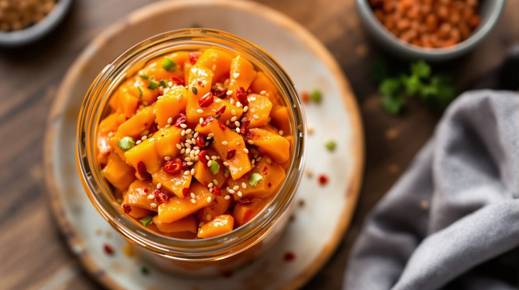 Kürbis-Kimchi