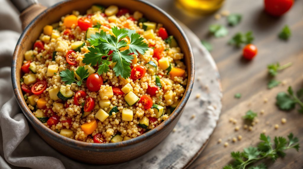 One-Pot-Quinoa mit Gemüse