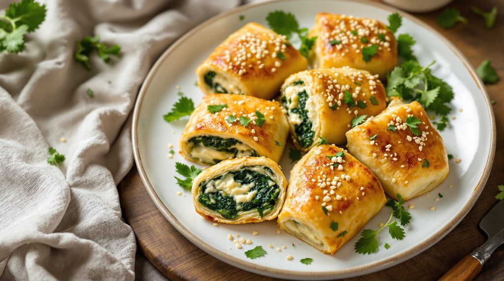 Börek mit Spinat und Feta