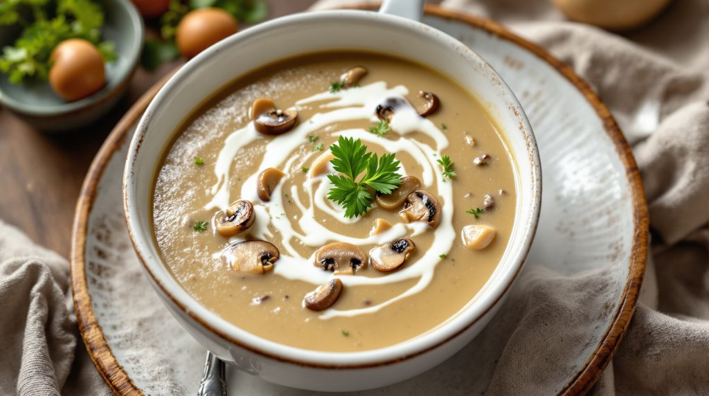 Champignoncremesuppe