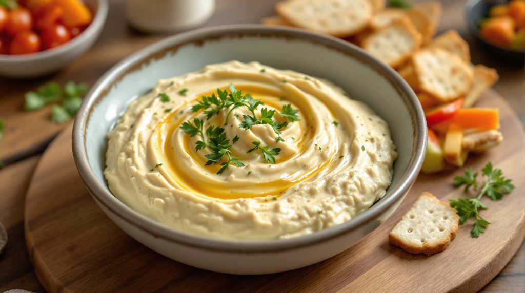 Fermentierte Cashew-Käse-Alternative