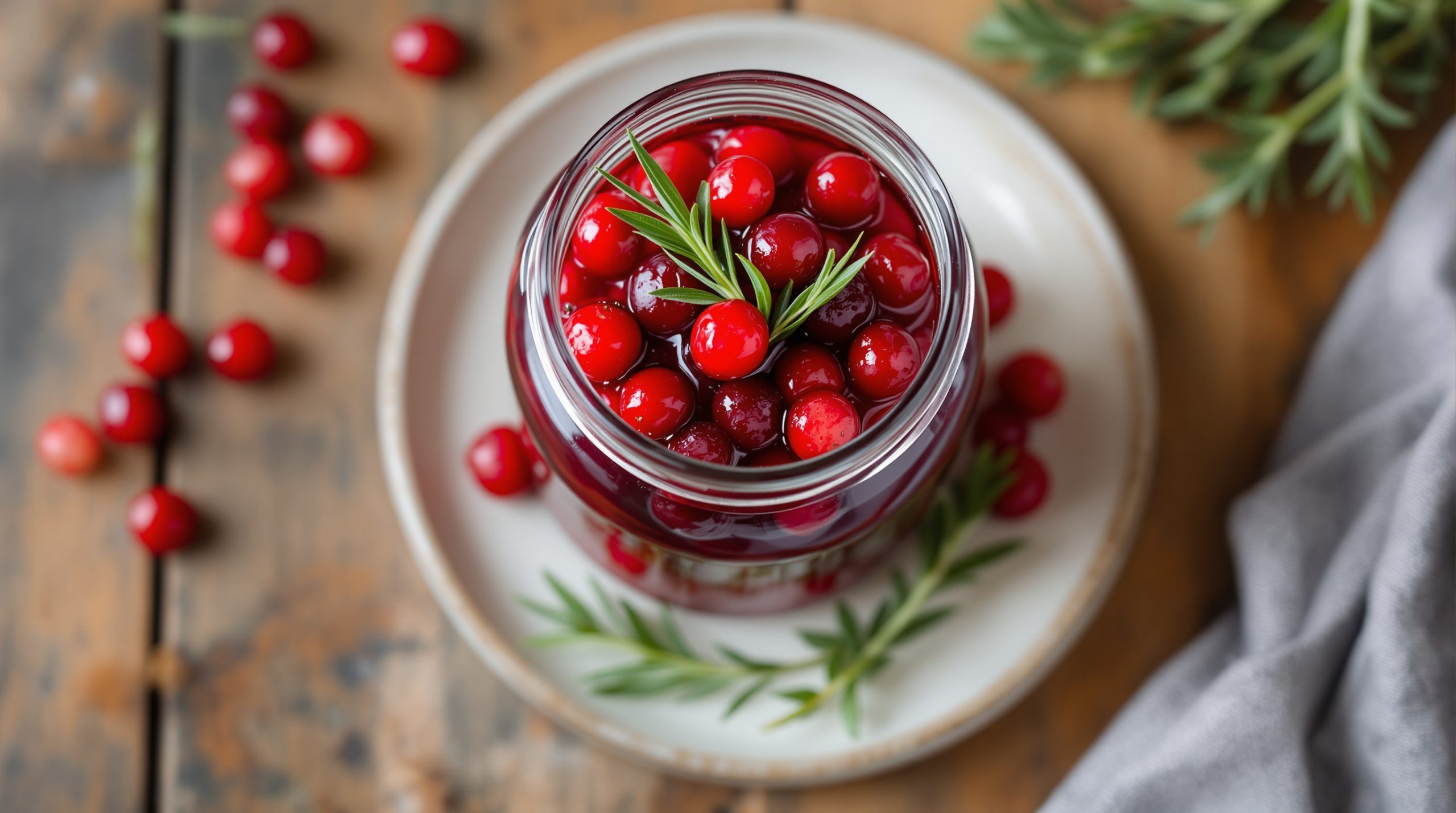 Fermentierte Cranberrys