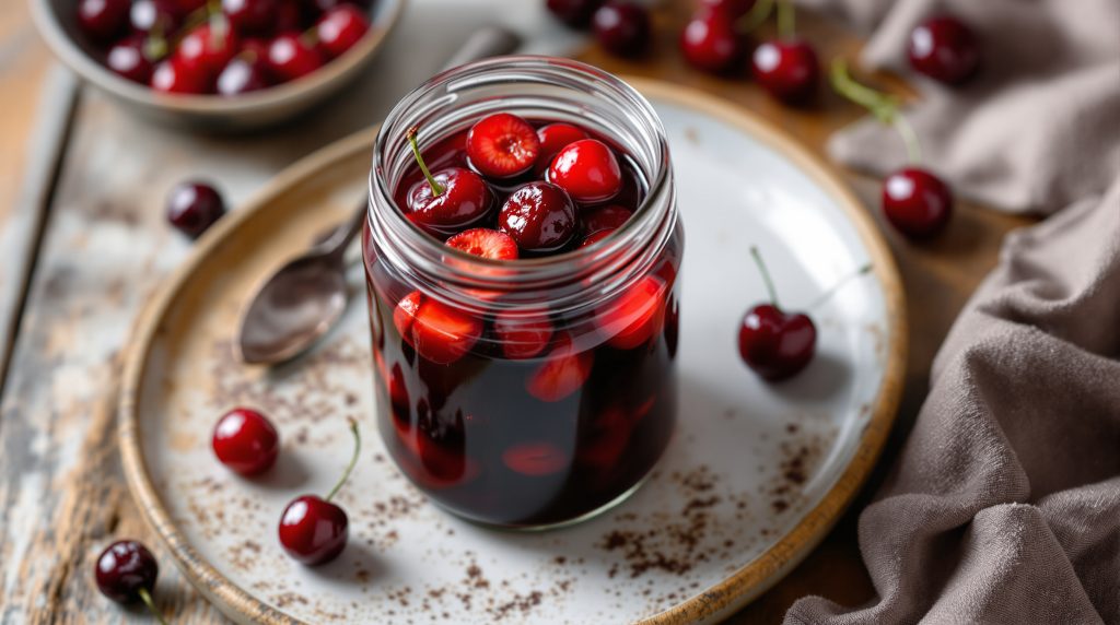 Fermentierte Kirschen