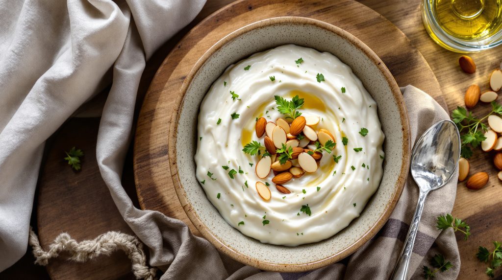 Fermentierter Mandel-Ricotta