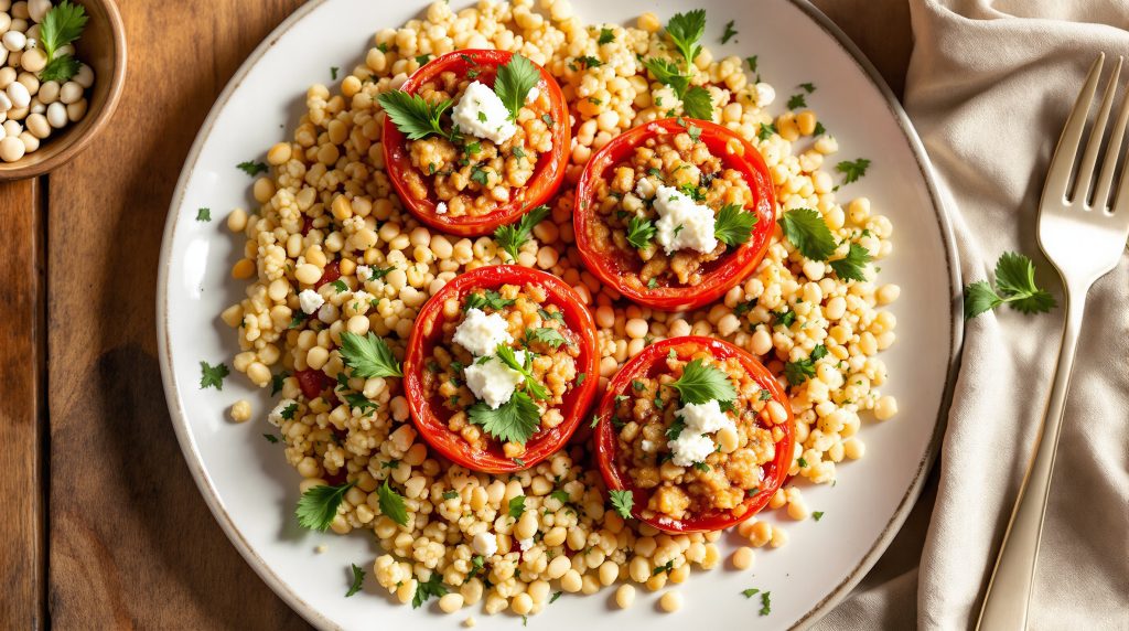 Gefüllte Tomaten mit Couscous