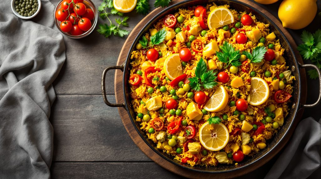 Gemüse-Paella