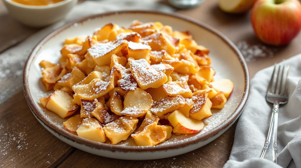 Kaiserschmarrn mit Apfelmus