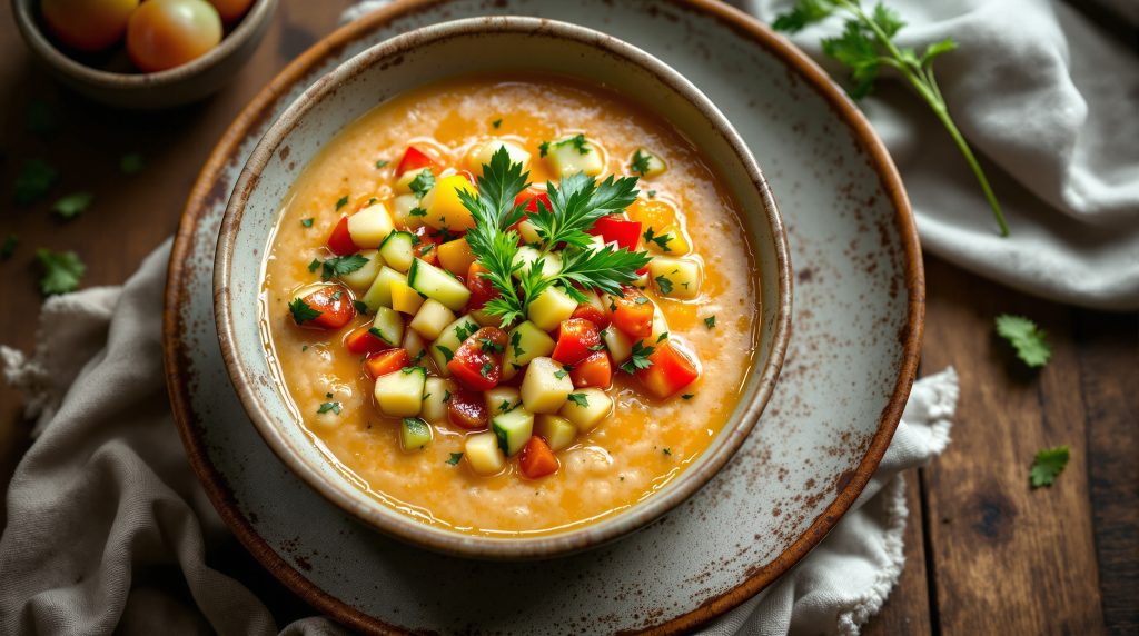 Kefir-Gazpacho