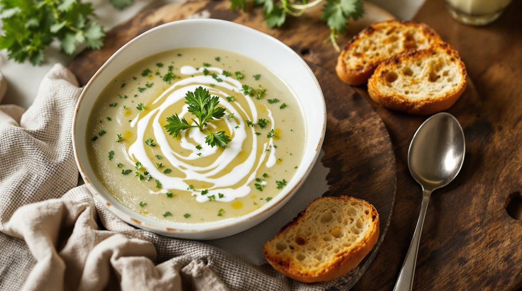Kohlrabi-Cremesuppe
