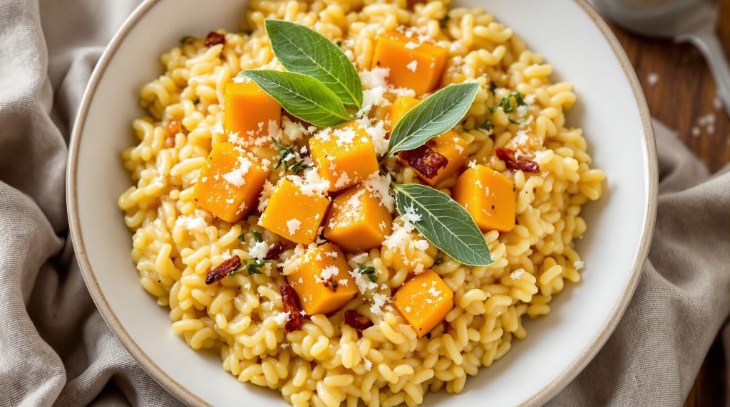 Kürbisrisotto