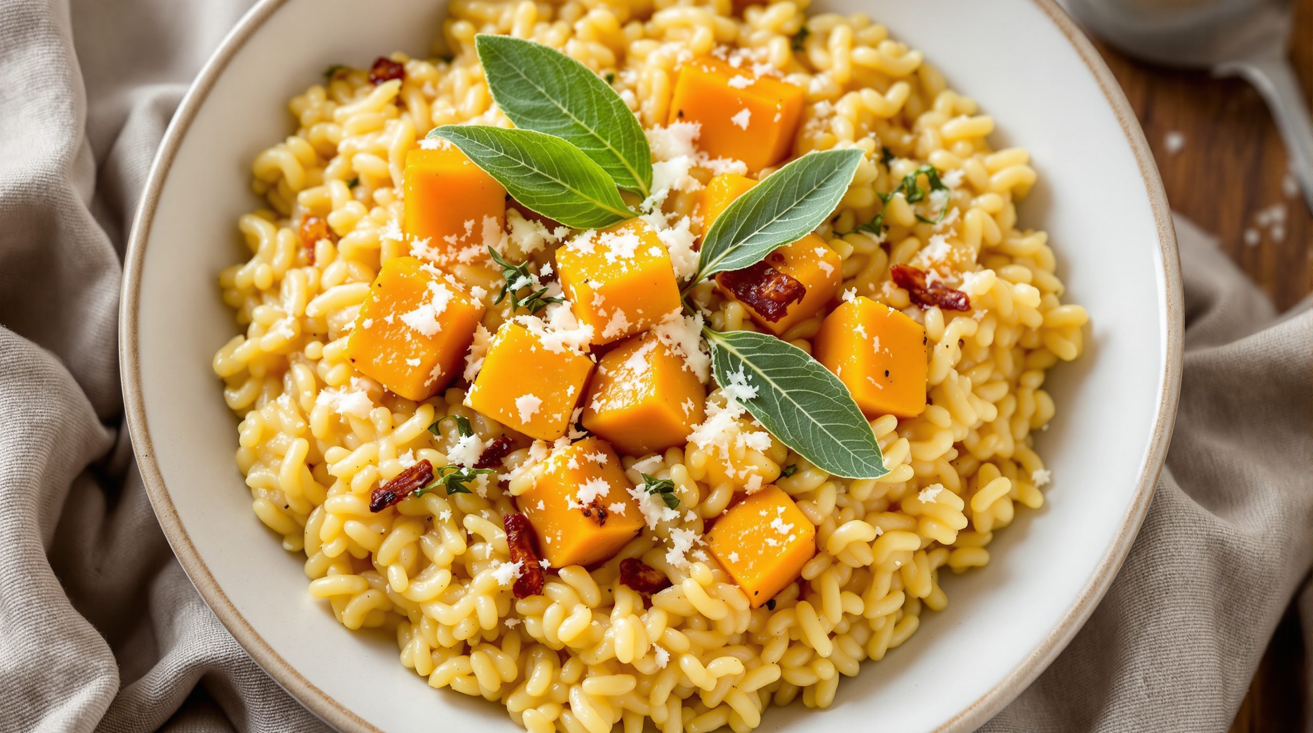 Kürbisrisotto