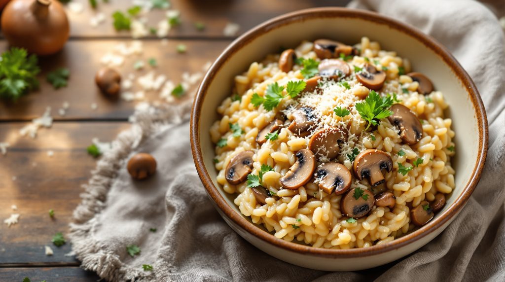 Pilzrisotto
