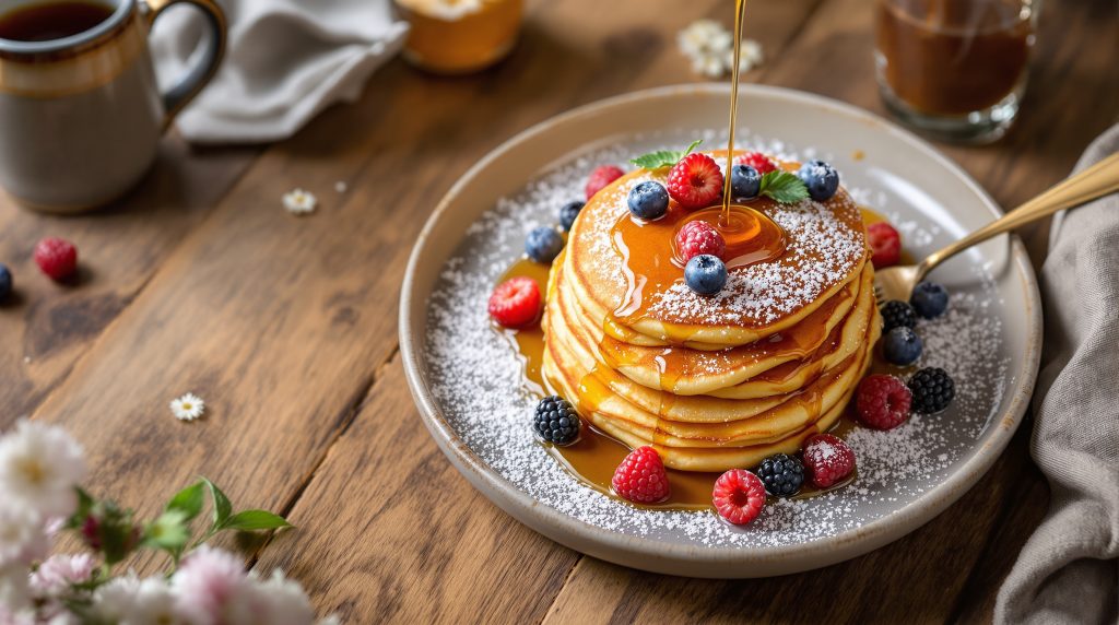 Sauerteig-Pancakes