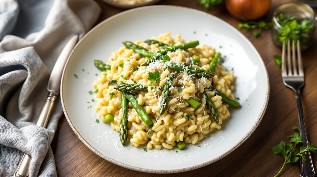 Spargelrisotto