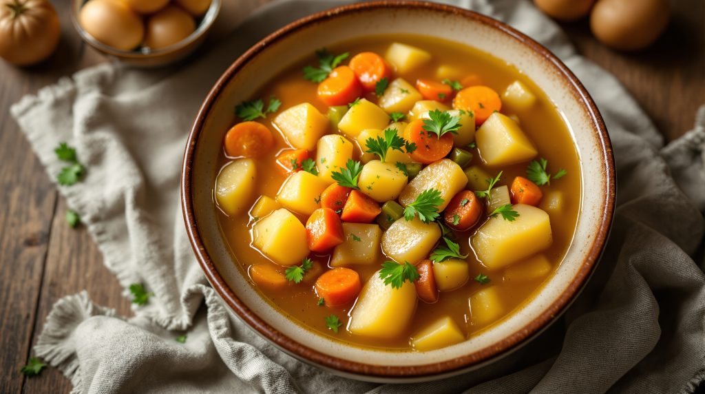Steckrübeneintopf (vegetarisch)