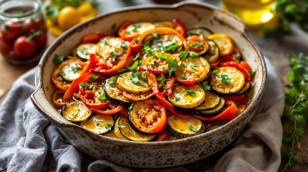 Tian aus mediterranem Gemüse